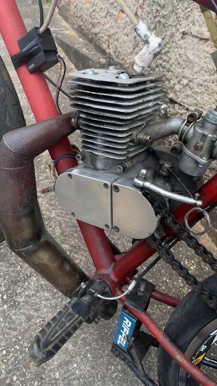 Vendo motor de motorizada preparado 100cc motor zero - Foto 2