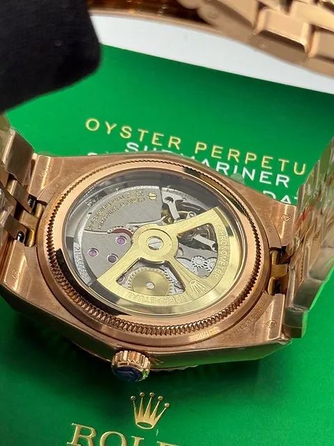 Relógio ROLEX LAND Dweller Dourado Automático  - ENTREGAMOS  - Foto 4