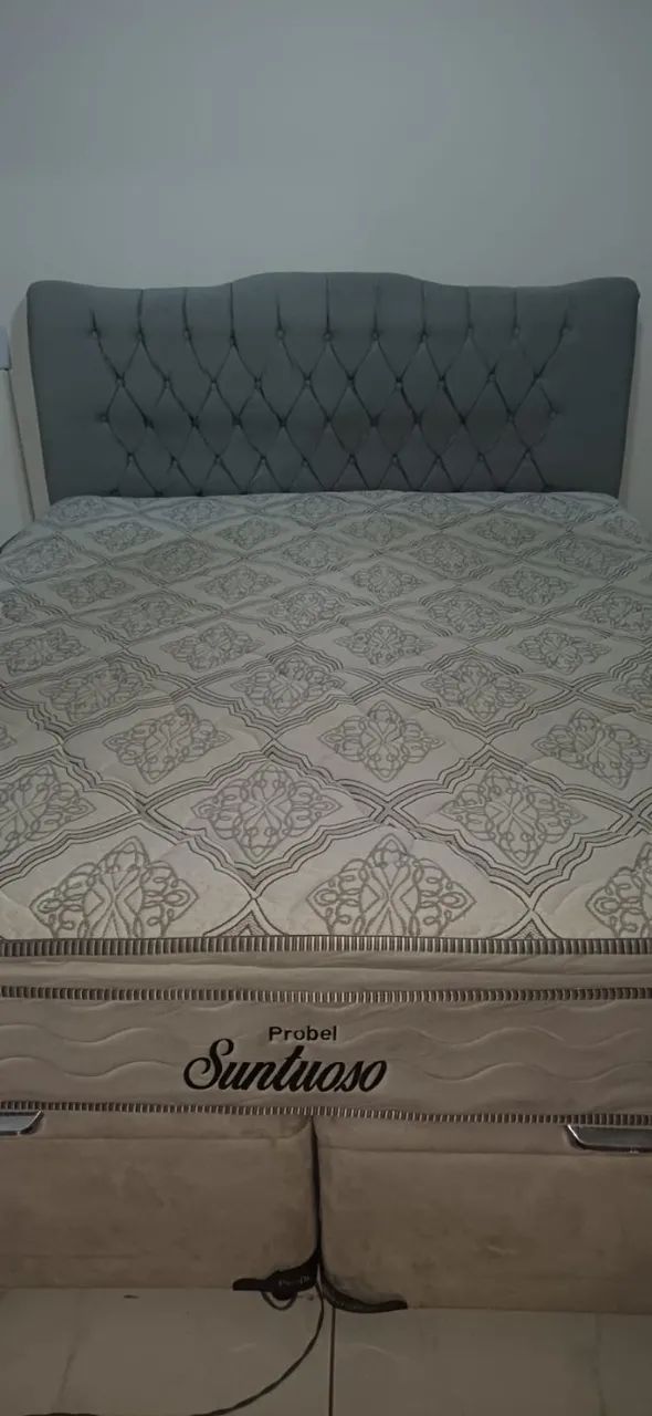 Cama box baú com cabeceira - Foto 2