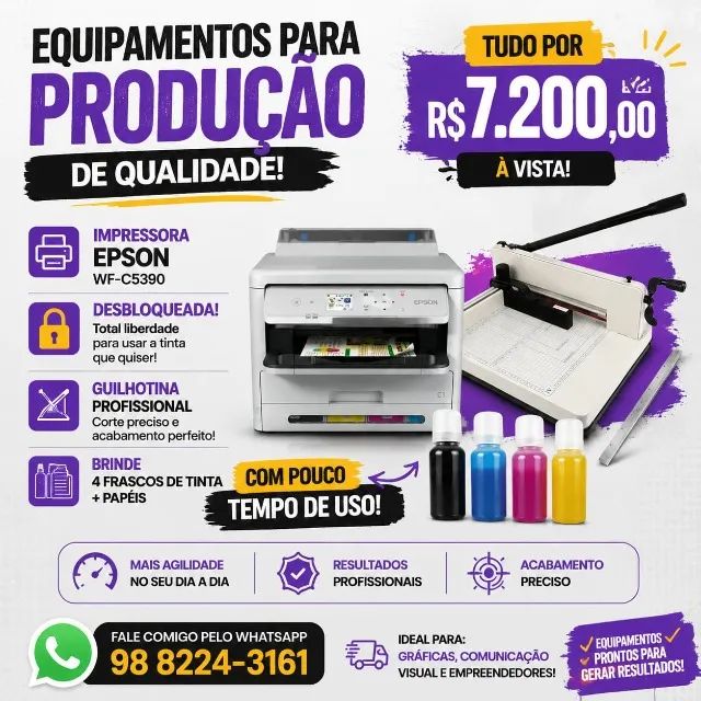 Impressora Epson Workforce Profissional