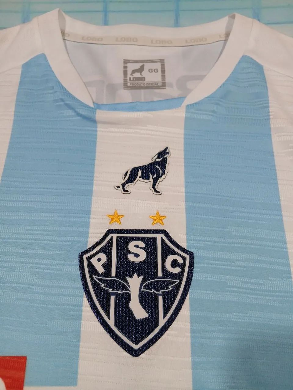 Camisa do Paysandu 2021 Lobo S/N Tamanho GG zerada  - Foto 5