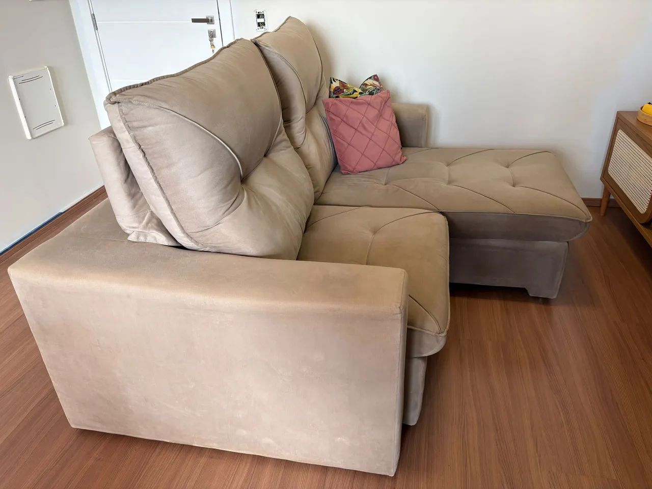 Sofá Retrátil 2m (Molas Ensacadas + Pillow Top) - Foto 3
