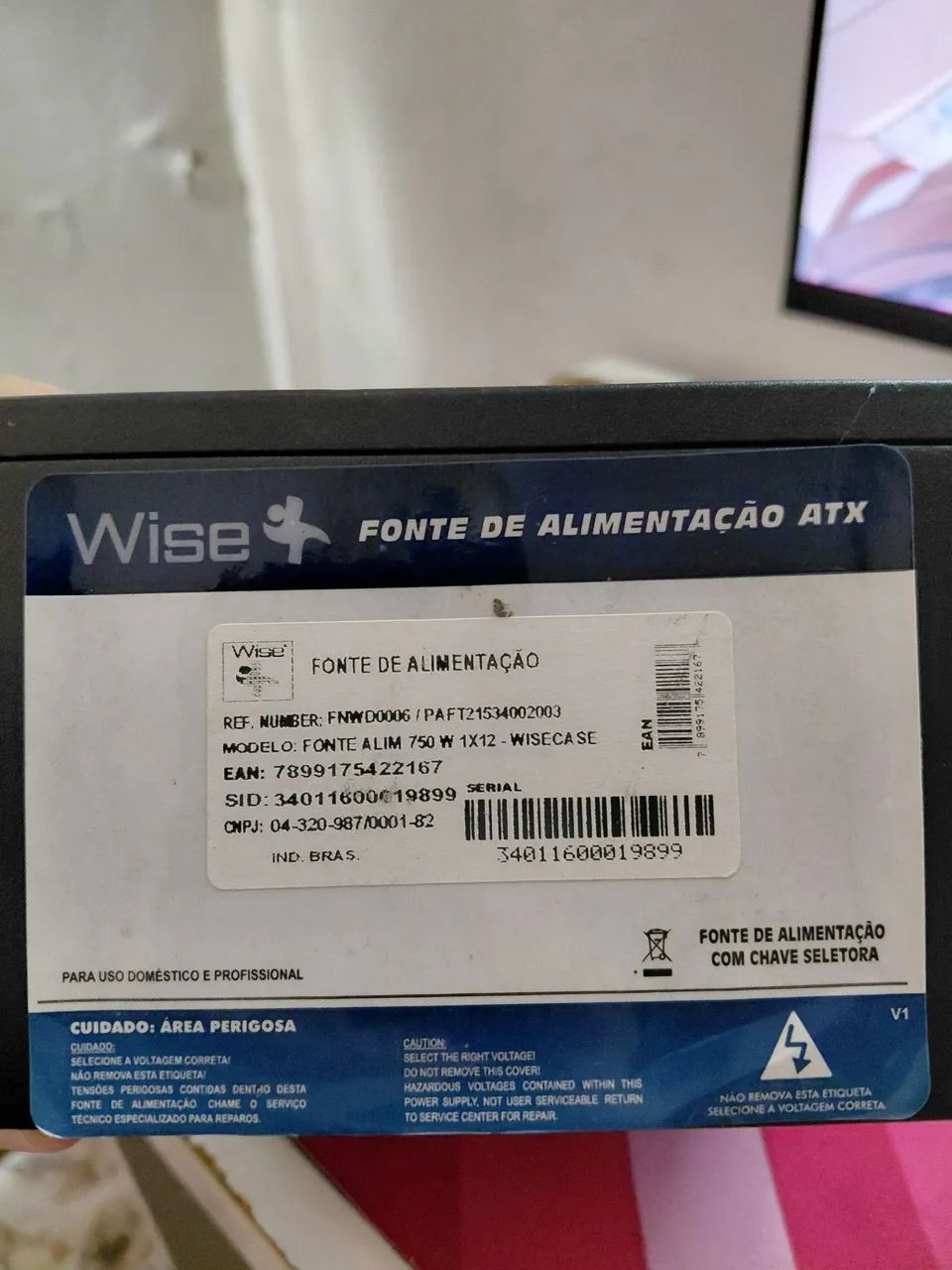 Fonte de alimentação 750w  - Foto 2