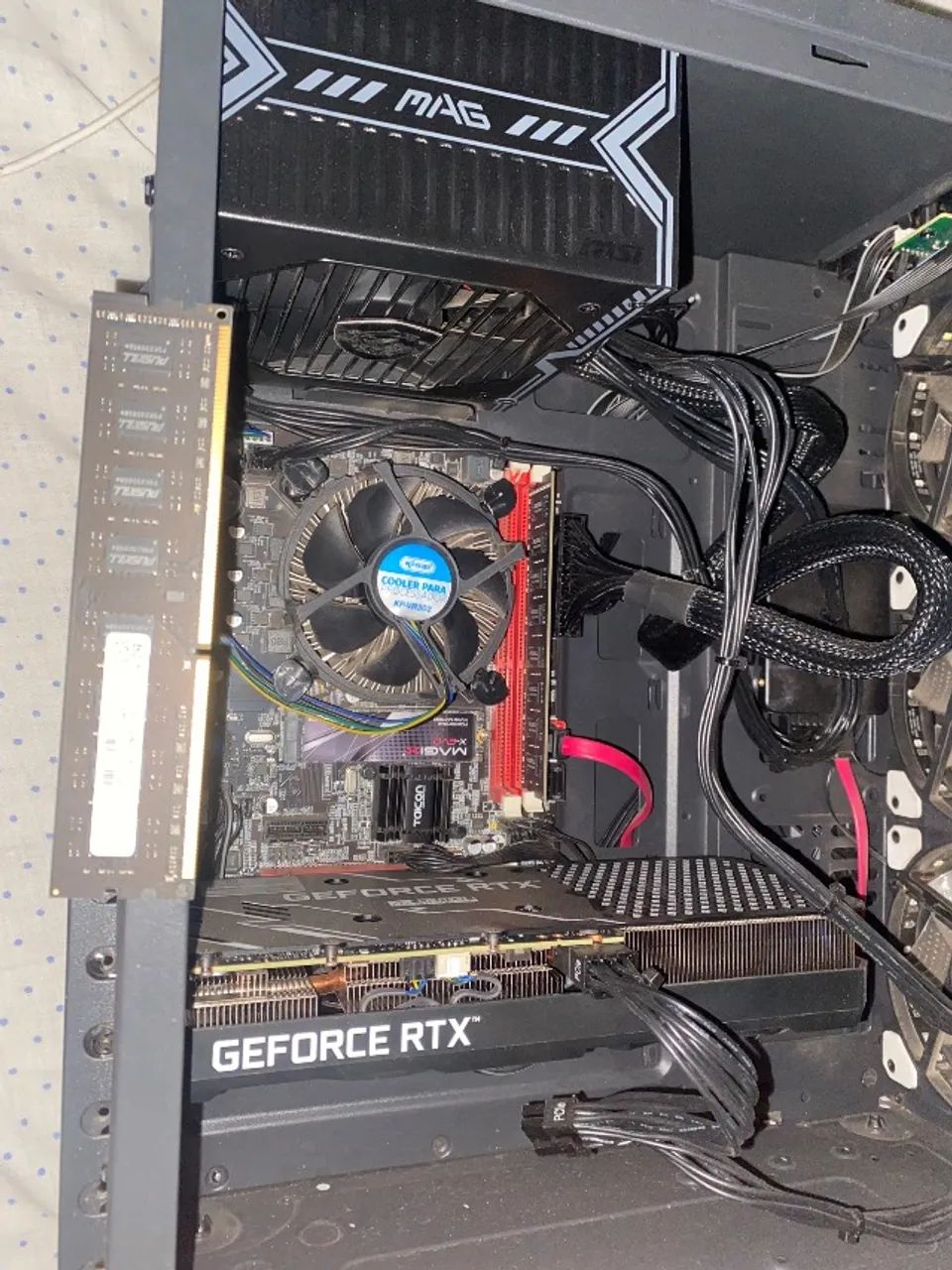 Kit placa mãe + 16 gb de ram 
