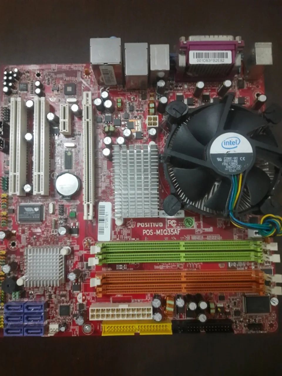 Kit placa mãe, processador e memórias. - Foto 4