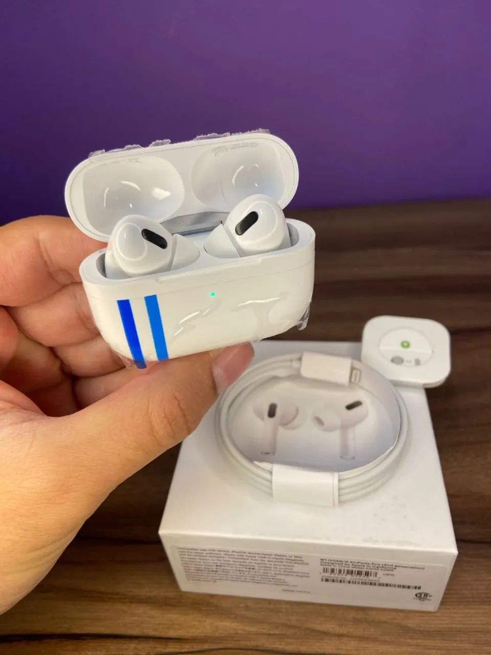 Fone bluetooth pro 3 branco  - Foto 2