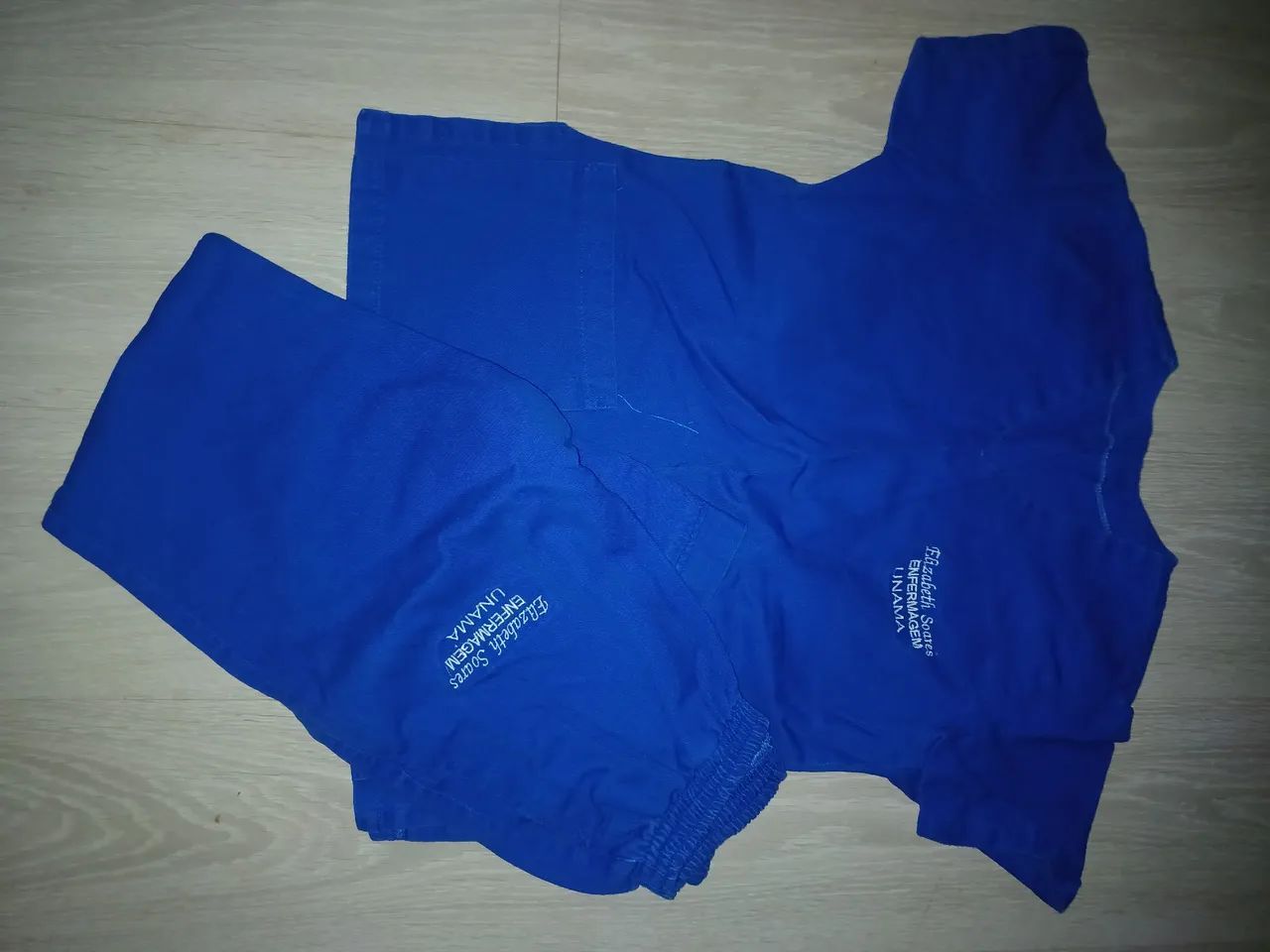 Kit 2 Pares de Scrub Tecido Brim Hospitalar  - Foto 3