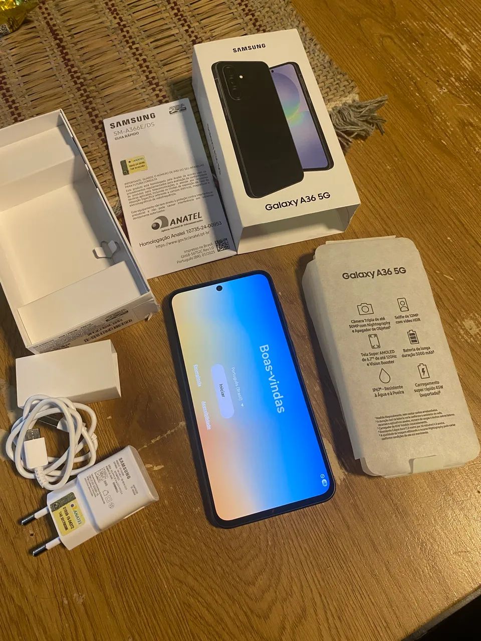 Galaxy A36 8GB | 256GB Preto NOVO  - Foto 2