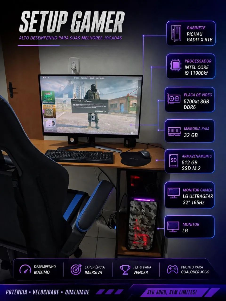 SETUP GAMER 