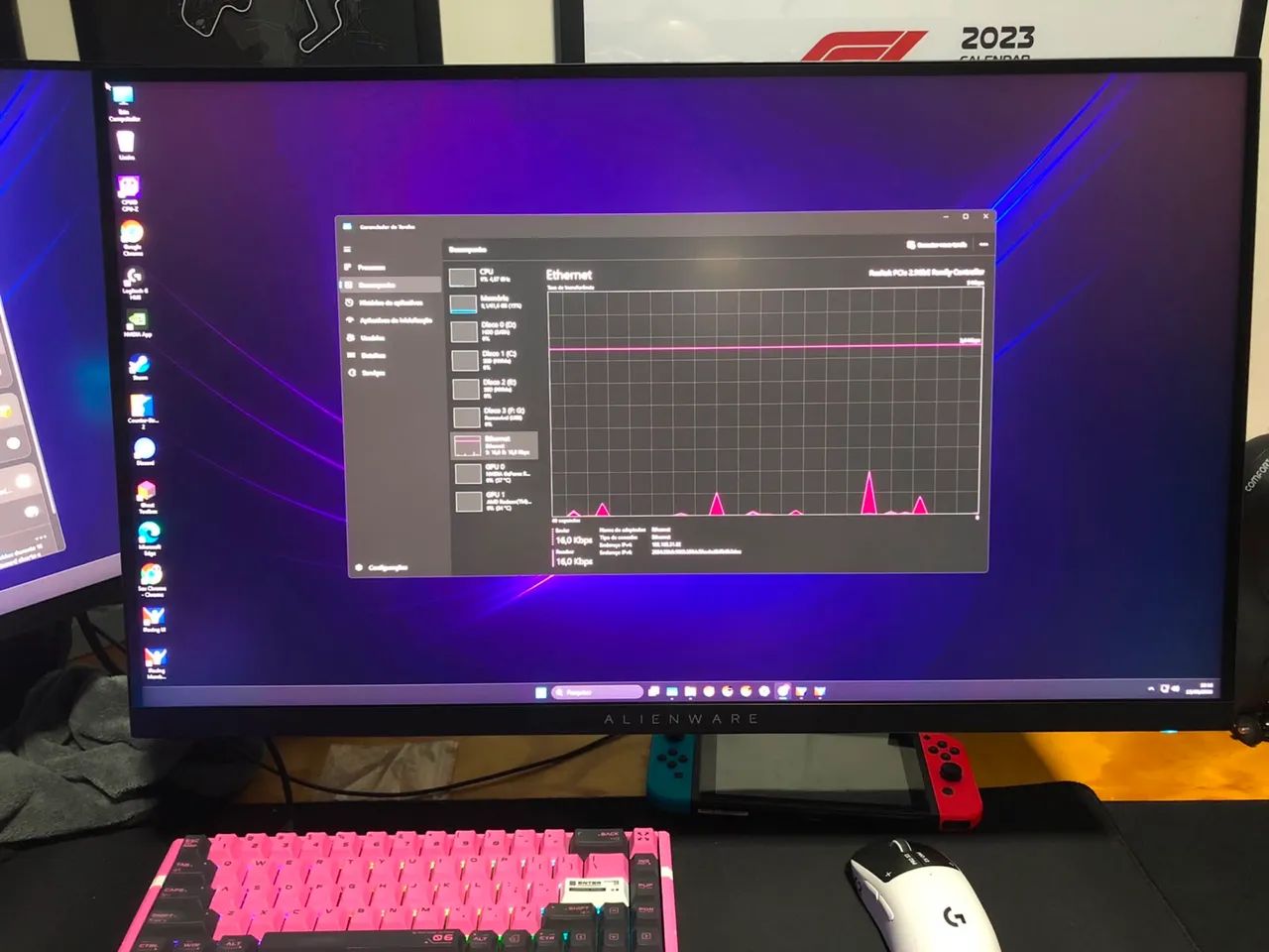 Monitor Alienware 360hertz 0,5ms  - Foto 2