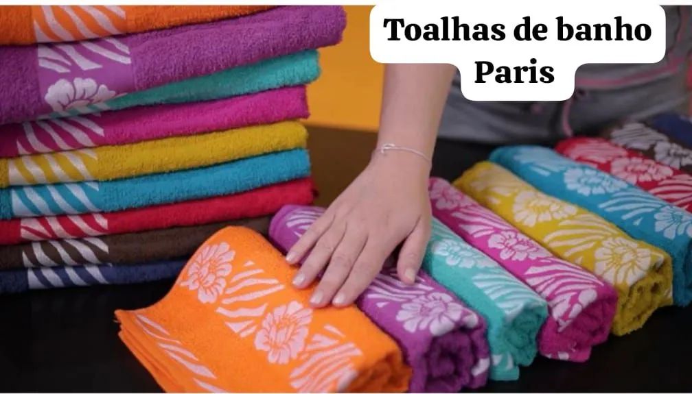 Toalhas de banho Paris  - Foto 6