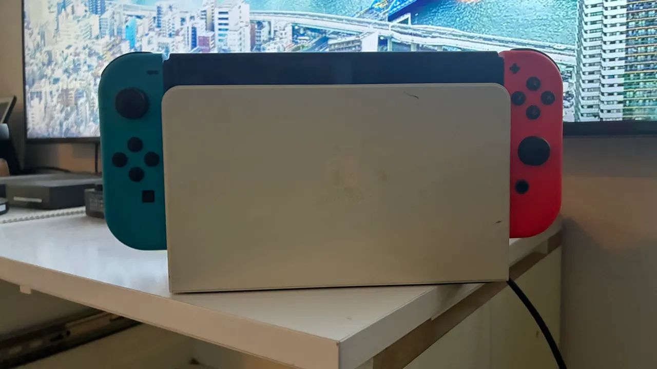 Nintendo Switch  OLED a venda.  