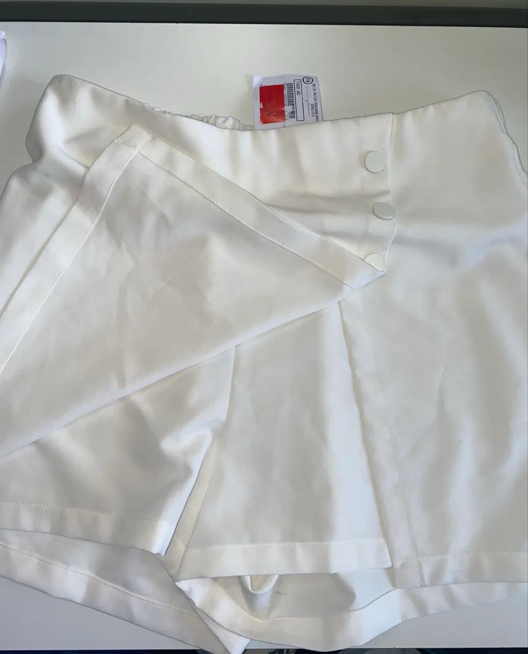 Short saia branco Cea NOVO! - Foto 3