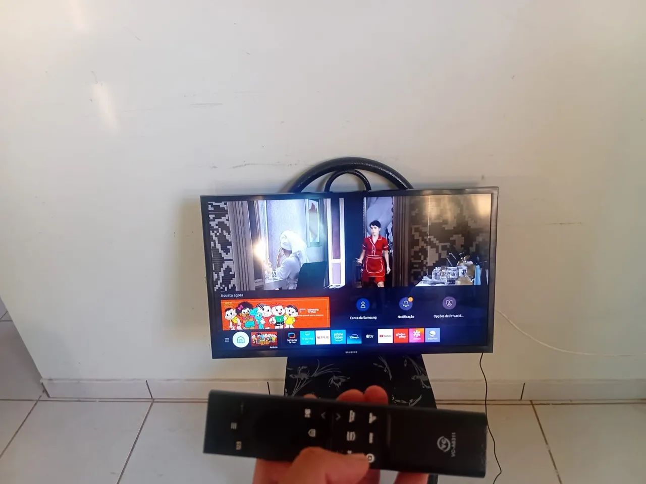 Tv Samsung smart tv 32 polegadas zera com 3 mil canais  - Foto 4