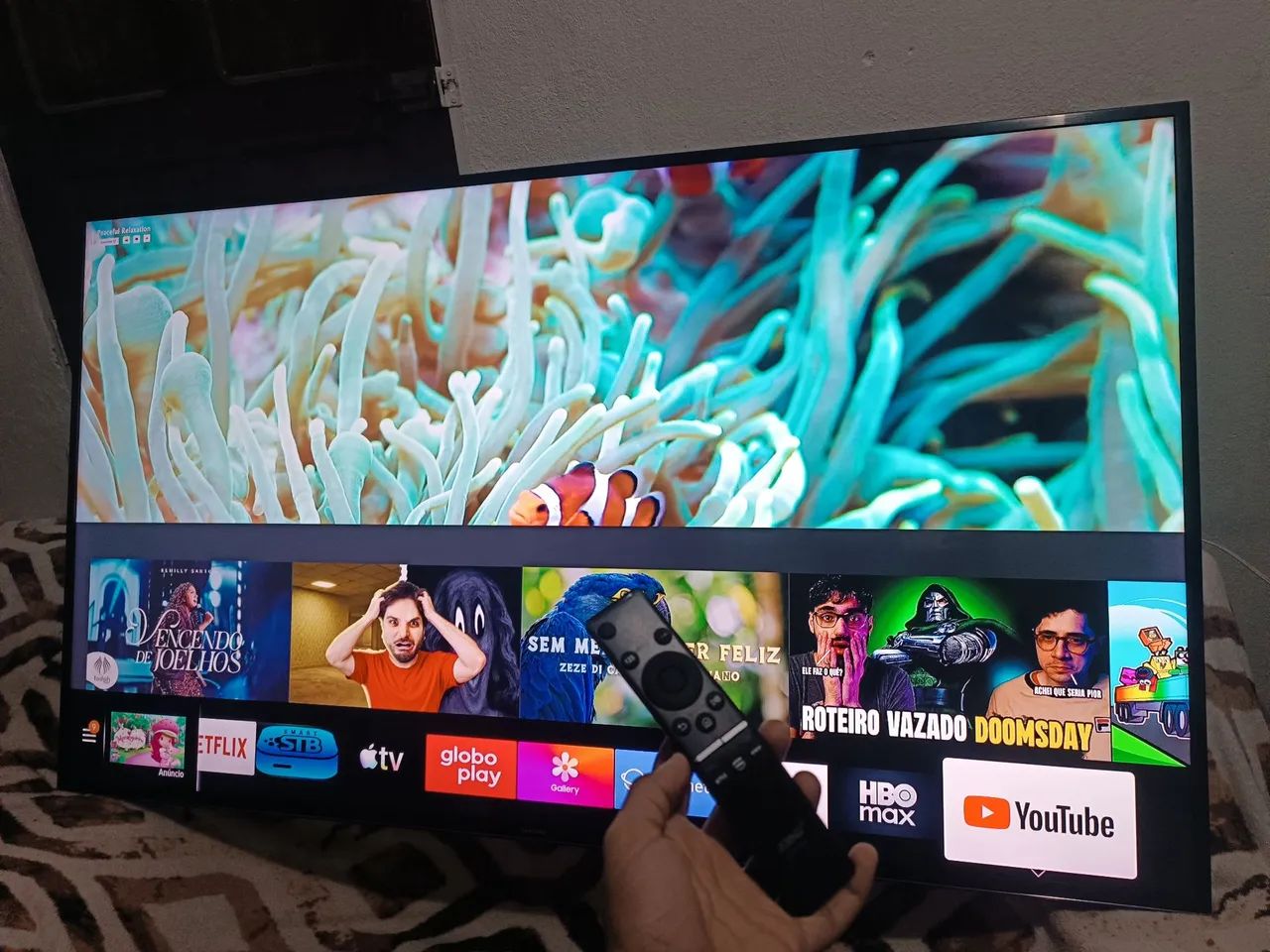Smart tv Samsung 70 polegadas 4k  - Foto 3