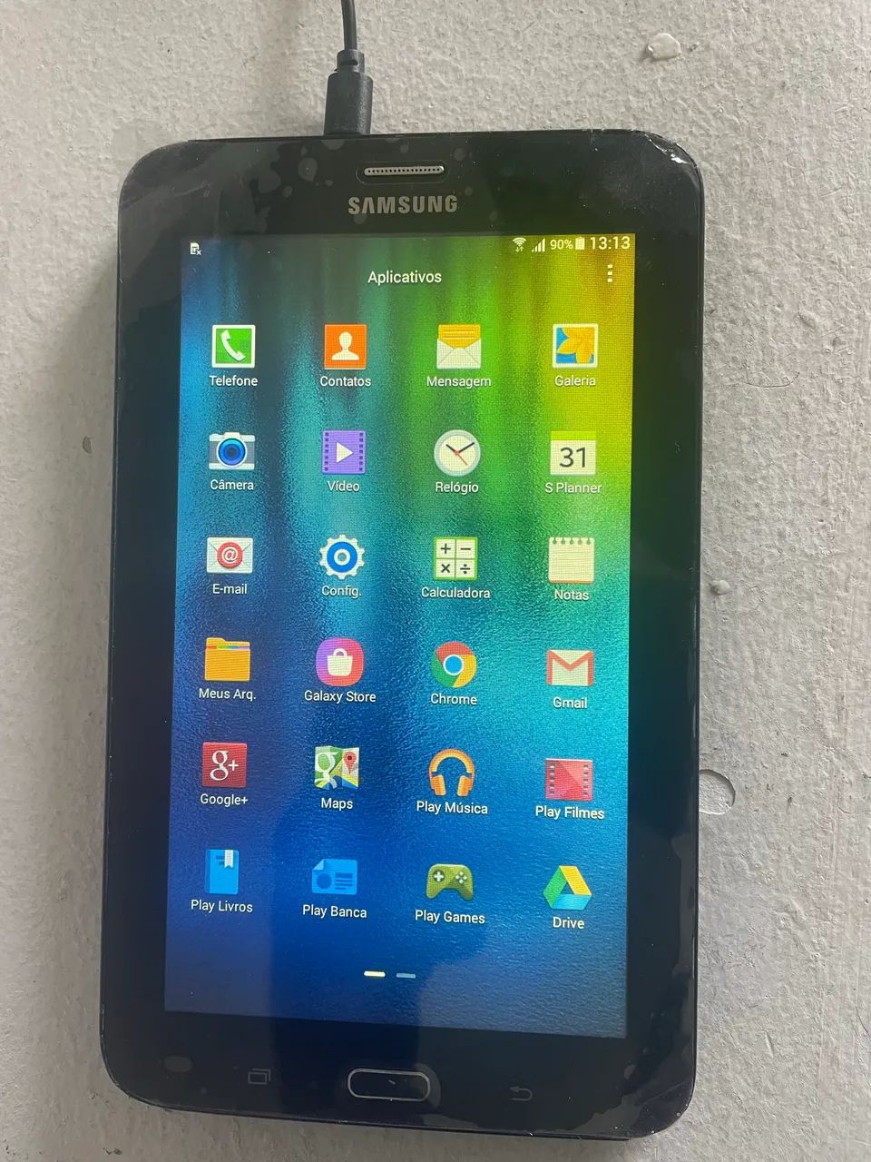 Tablet Samsung 7polegadas pega chip  - Foto 4