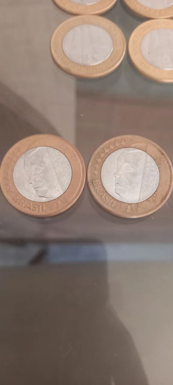 Moedas de 1,00 para colecionadores - Foto 2