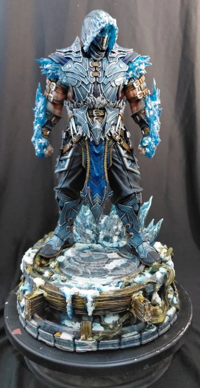 ? SUB-ZERO MORTAL KOMBAT ? ESTÁTUA 50 CM ?