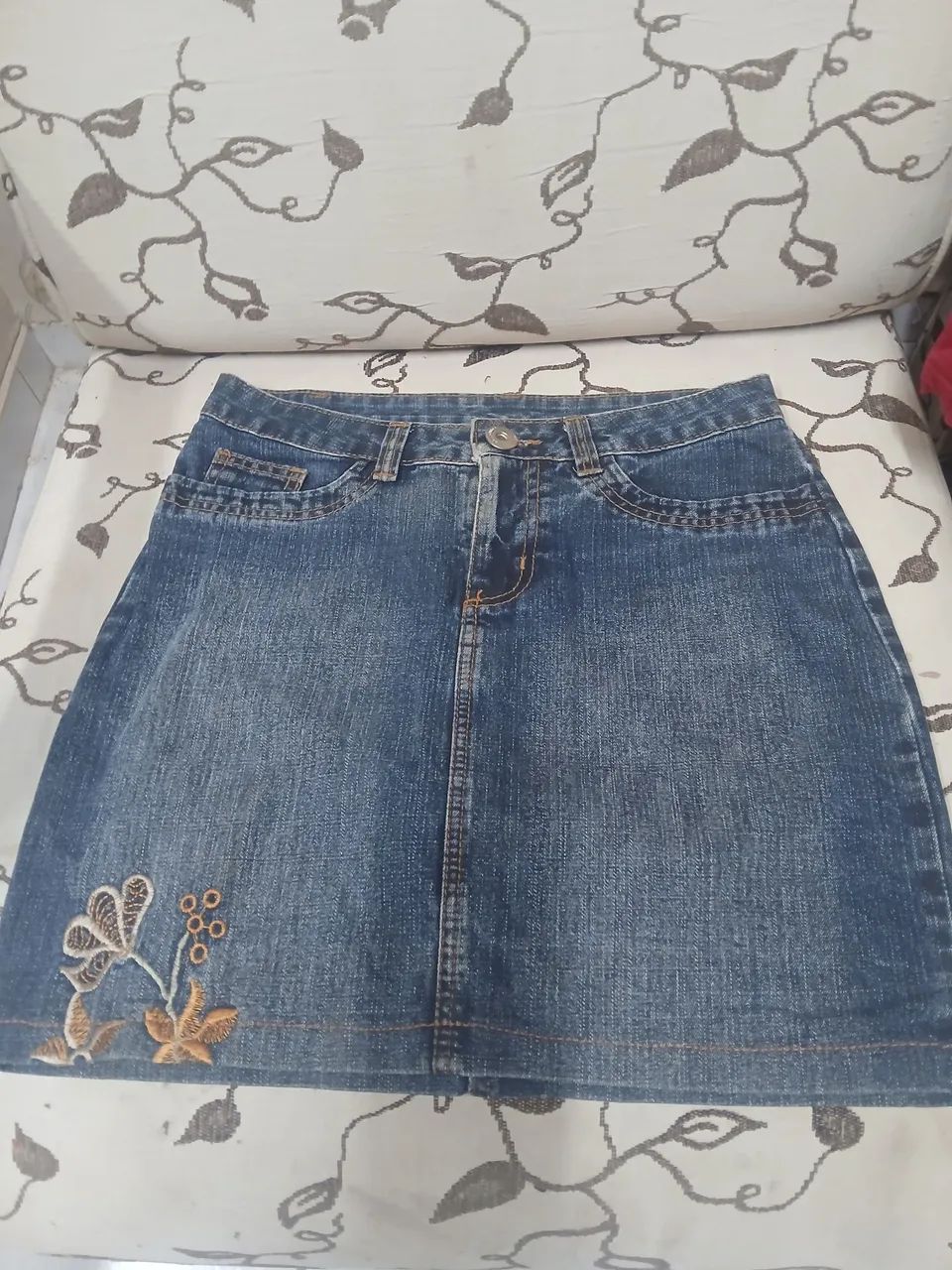 Saia jeans