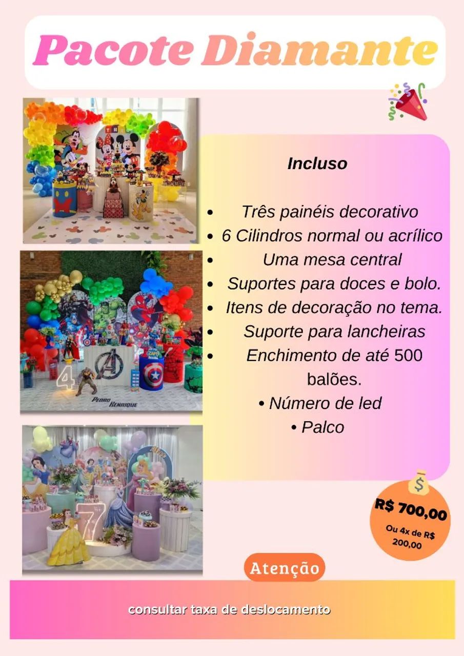 Decoração de festa - Foto 4