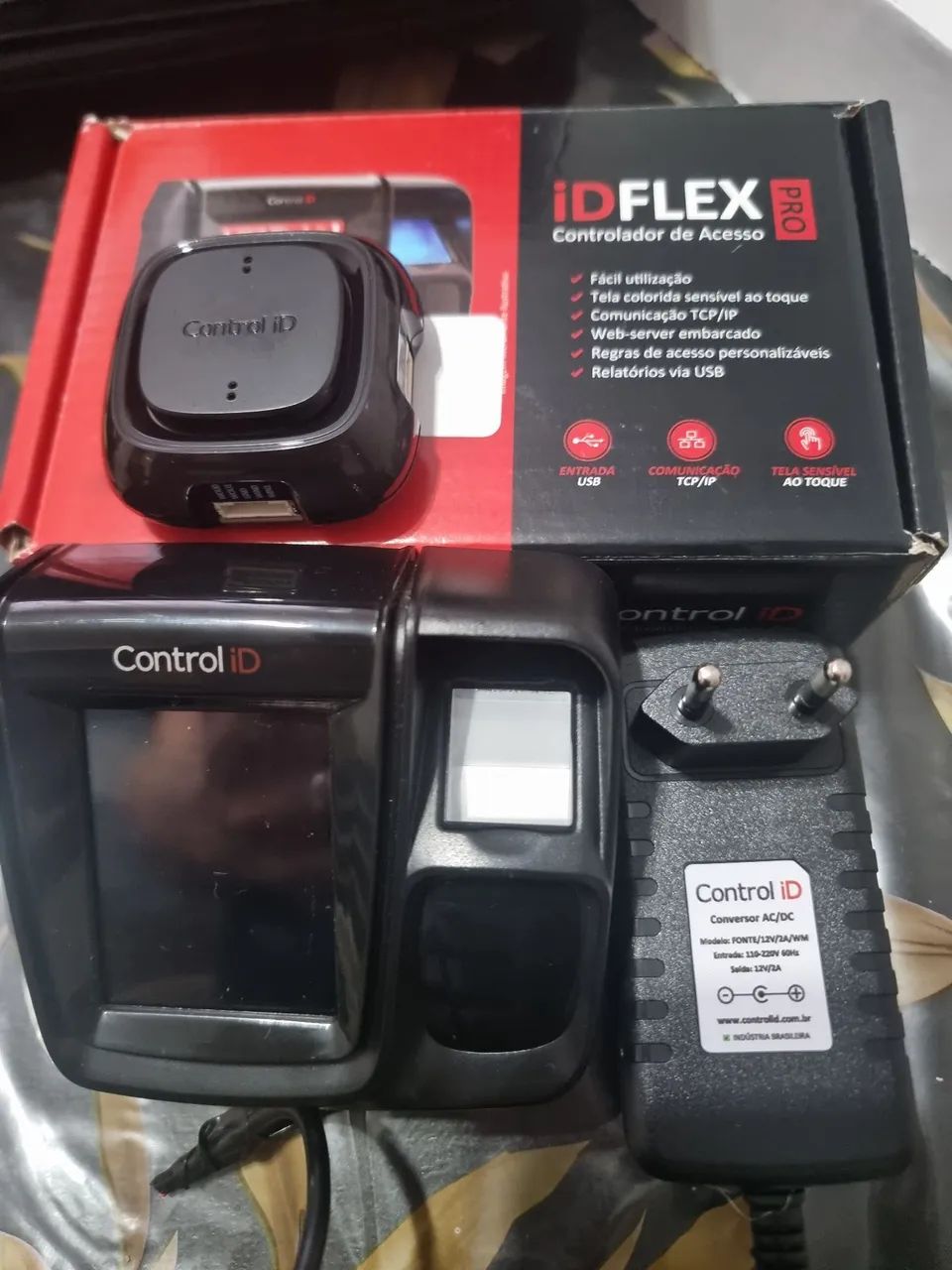 Controle Acesso Biométrico Control Id Idflex Pro 