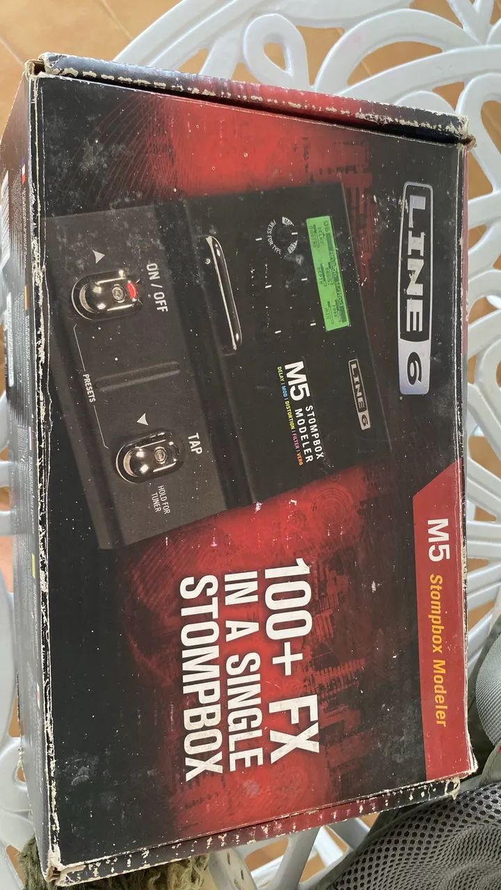 Pedal M5 Line 6 + Midi - Foto 5