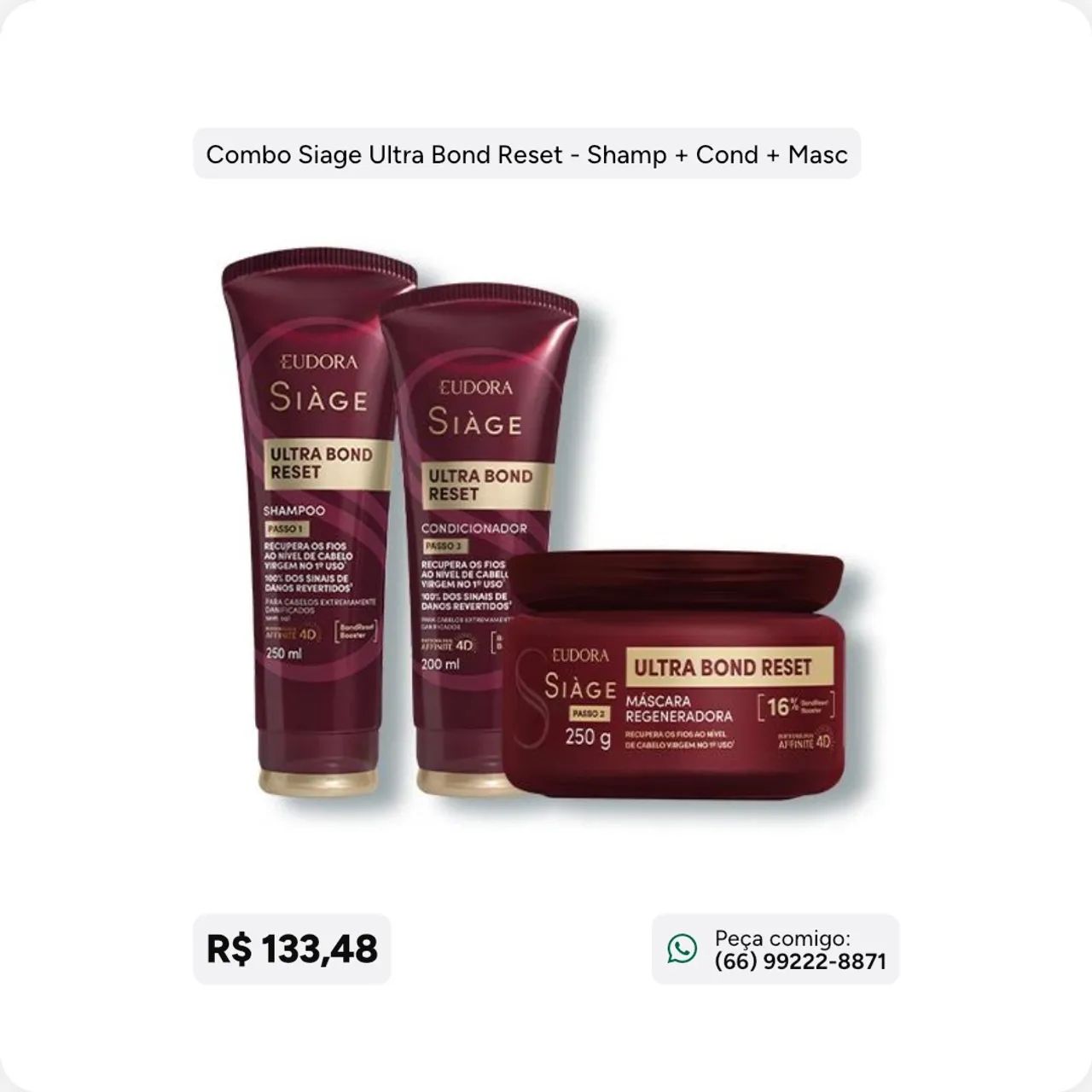 Combo Siage Ultra Bond Reset