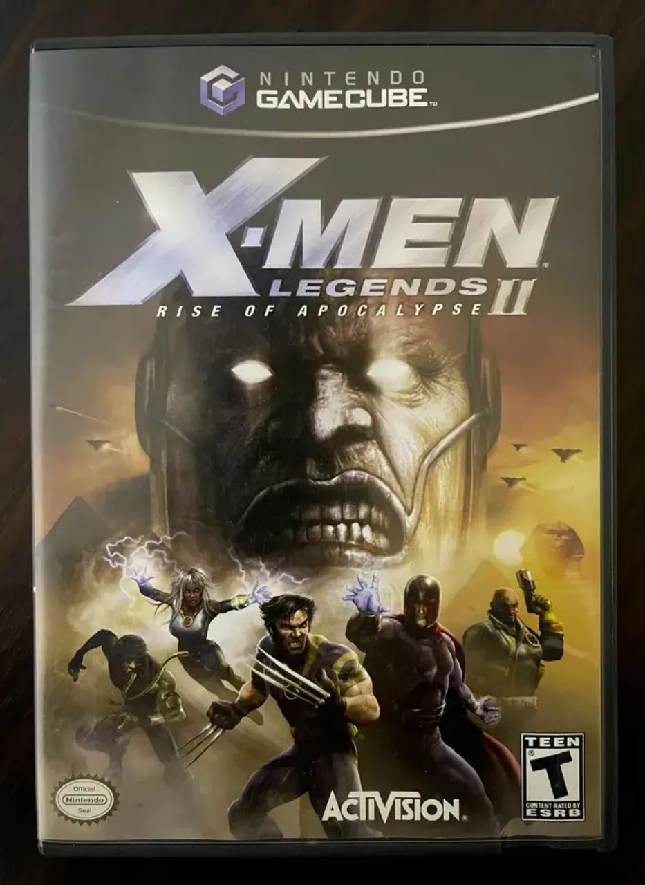 X Men Legends II: Rise Of Apocalypse Nintendo Gamecube - Jogos de