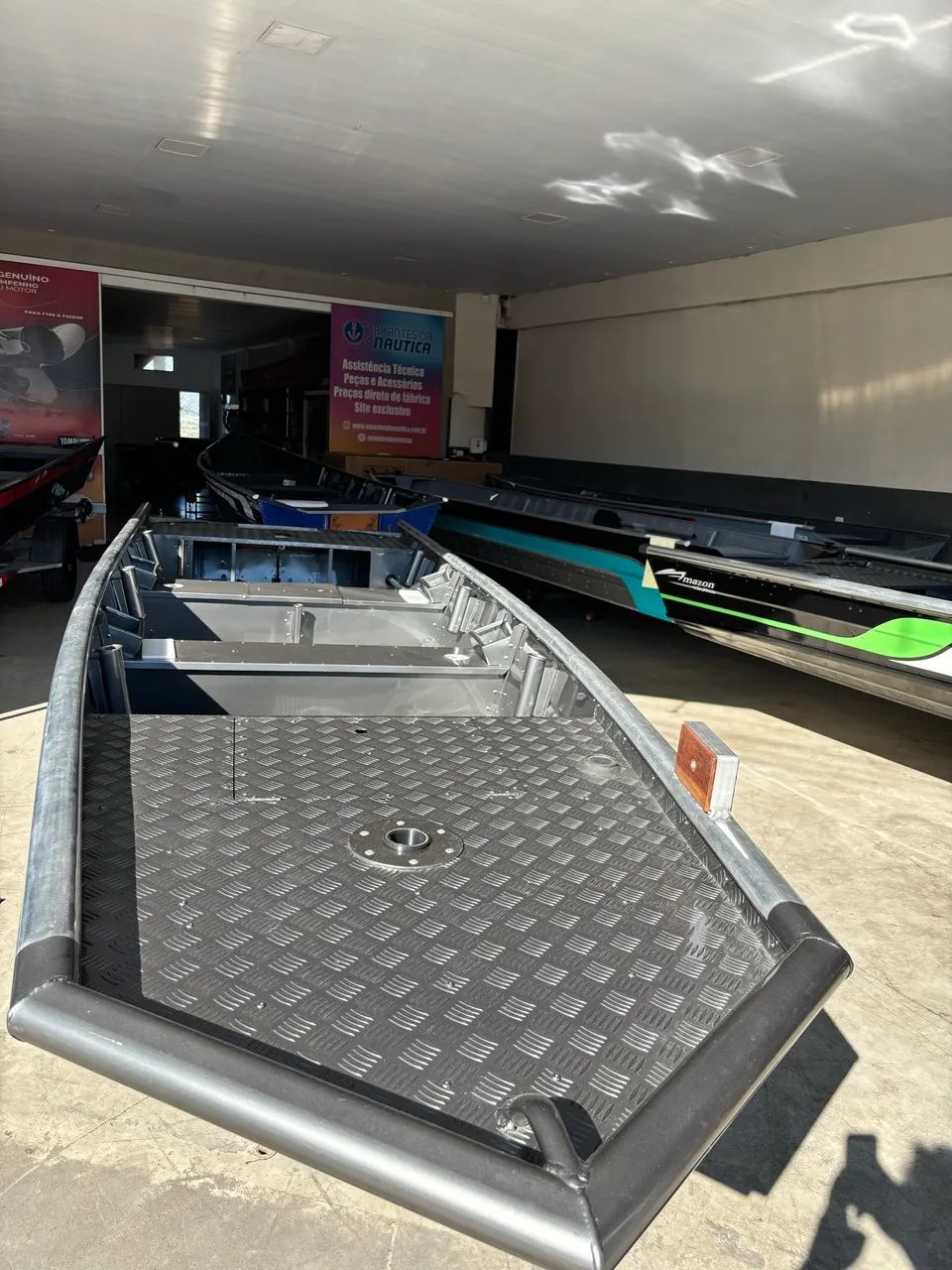Barco de alumínio Amazon up 5.5 - Foto 3