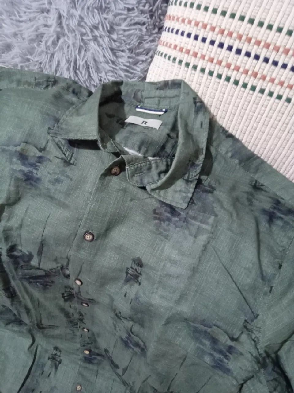 Camisa Reserva Coqueiros Verde Tam. GG - Foto 3