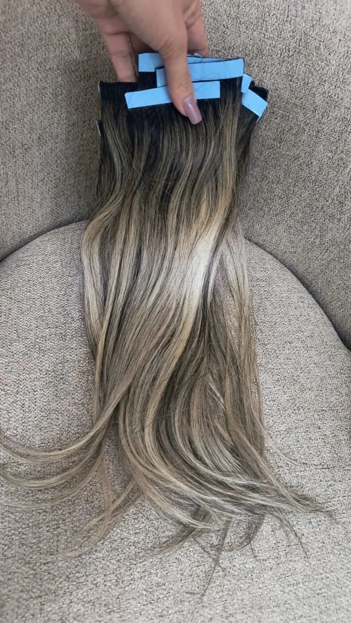 Cabelo brasileiro louro  - Foto 2