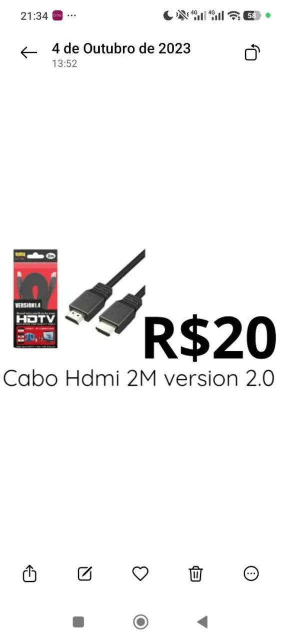 Cabo HDMI 1,8 MT