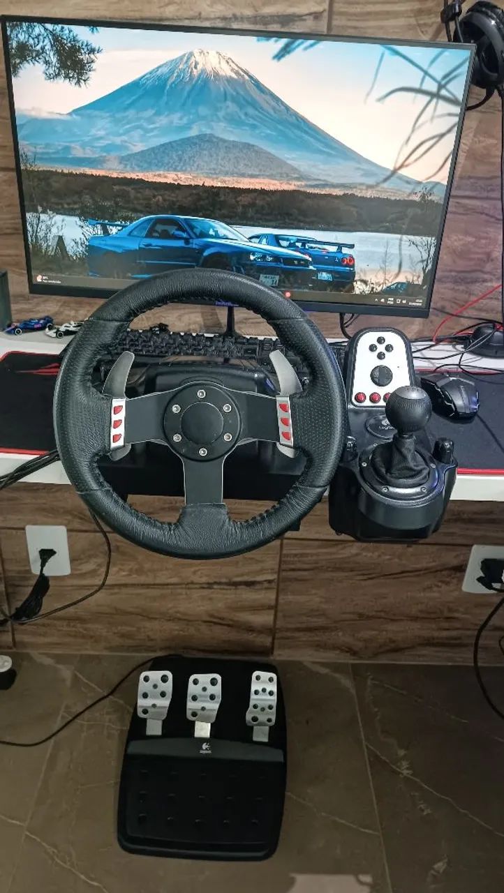 Volante G27 Logitech Completo