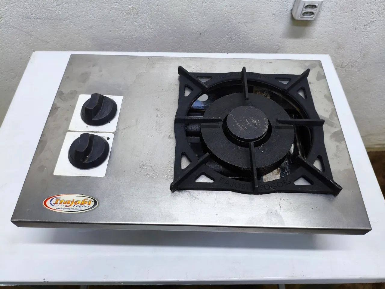 Fogão Industrial Usado Inox - 01 Boca 
