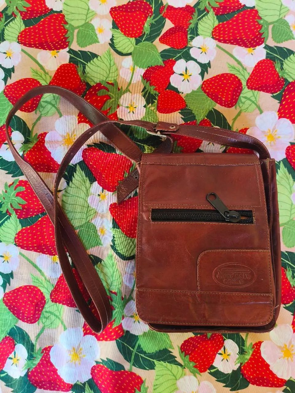 Bolsa de couro legítimo  - Foto 3