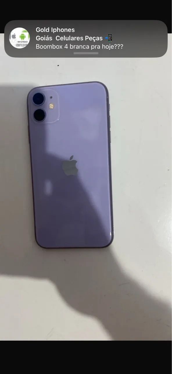 iPhone 11 lilás 64 gb 
