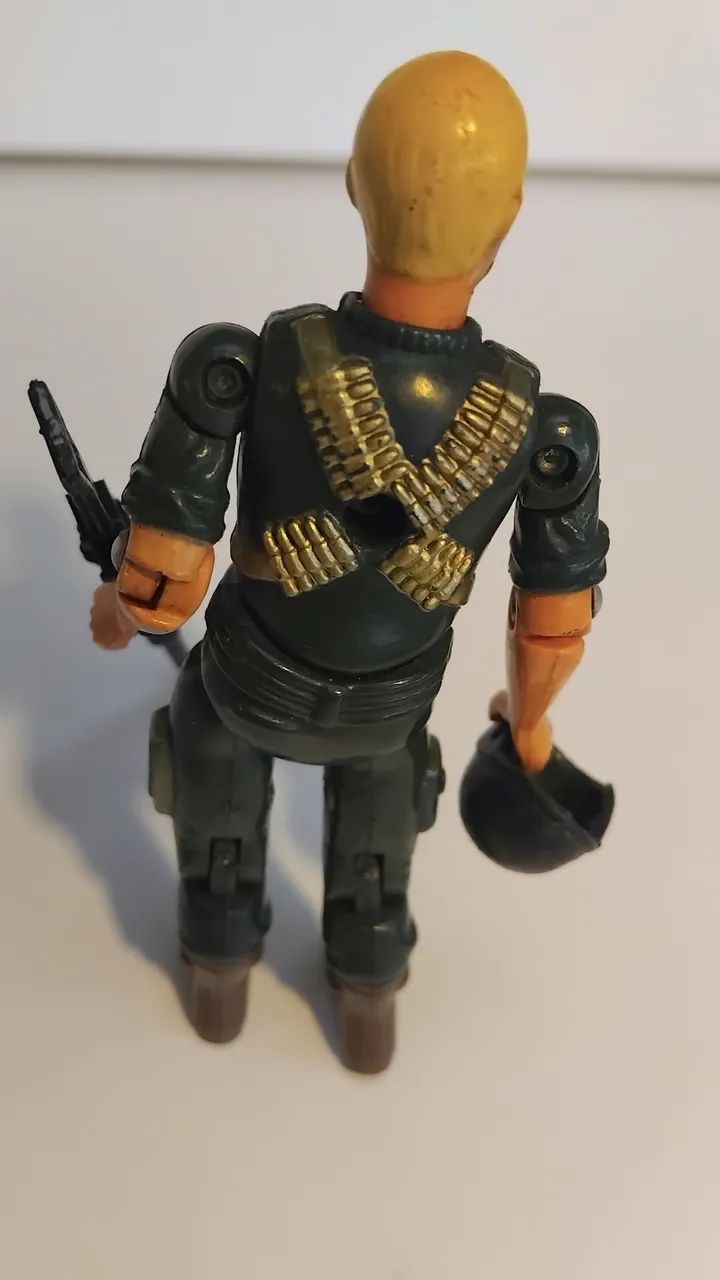 Boneco Comandos Em Ação Gi Joe Arma Pesada Estrela - Foto 5