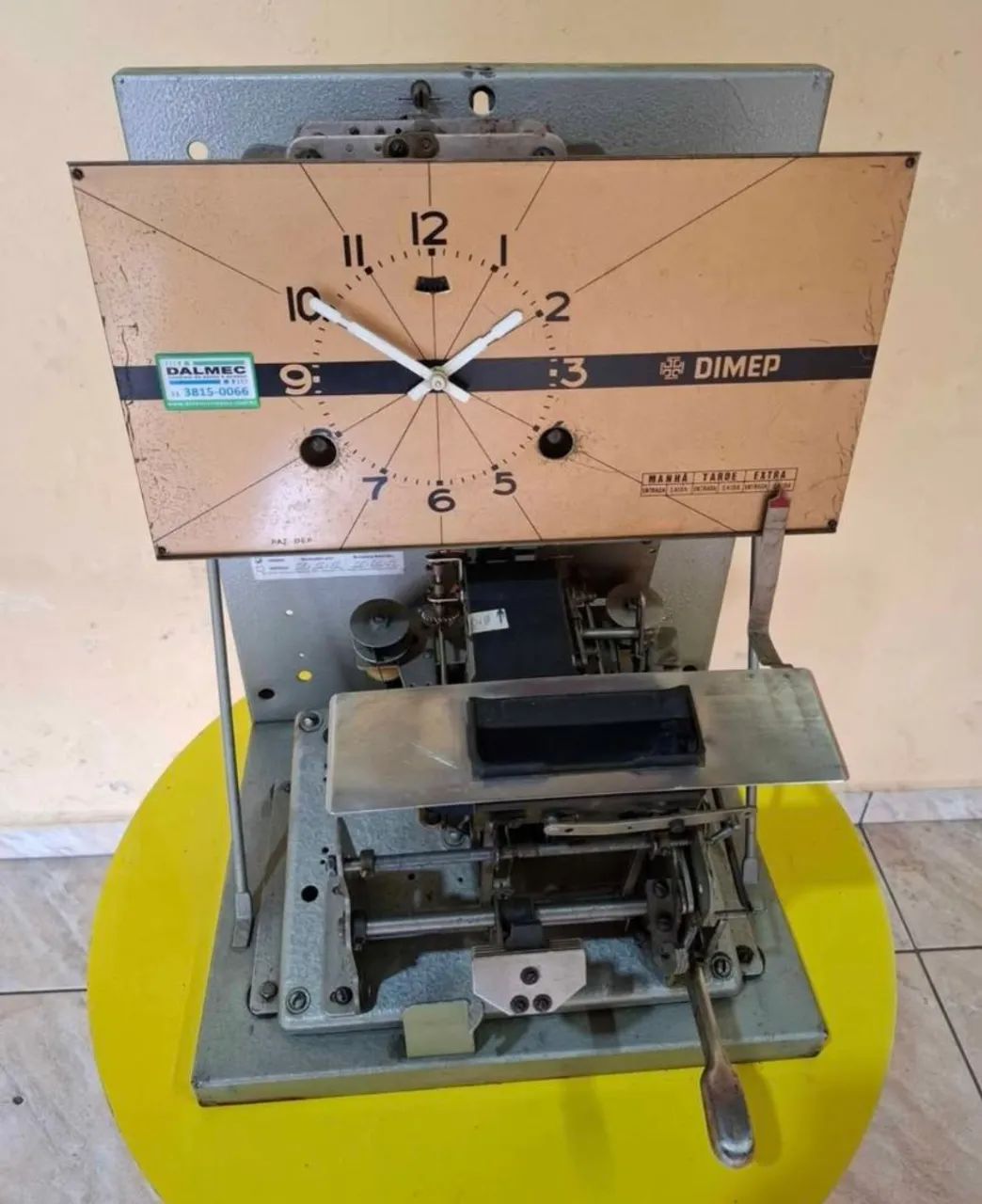 Relógio de ponto antigo Dimep  - Foto 3