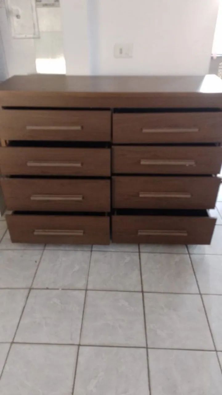 Cômoda MDF Mogno  - Foto 3