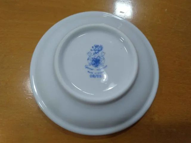 Kit de Xícaras - Jogo Peças - Damasco: 4 unidades e 1 Pires - Foto 5