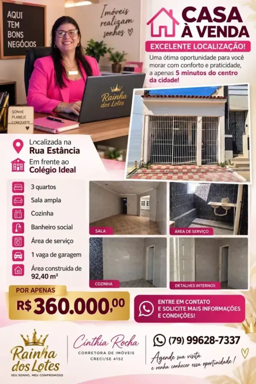 Casa no centro - Excelente localozação - Rainha dos Lotes.