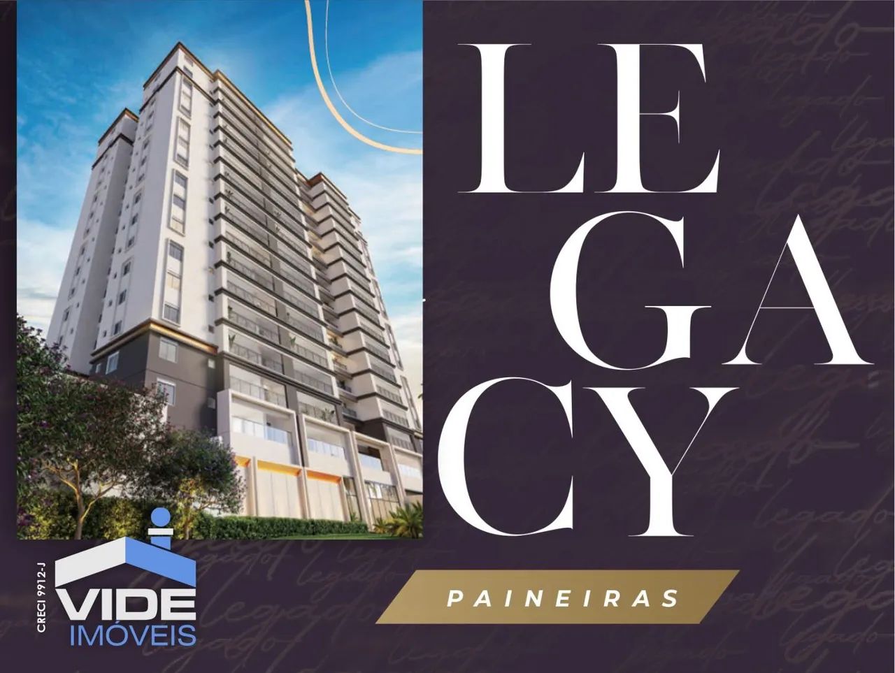 LEGACY PAINEIRAS | 3 suítes | 2 vagas |