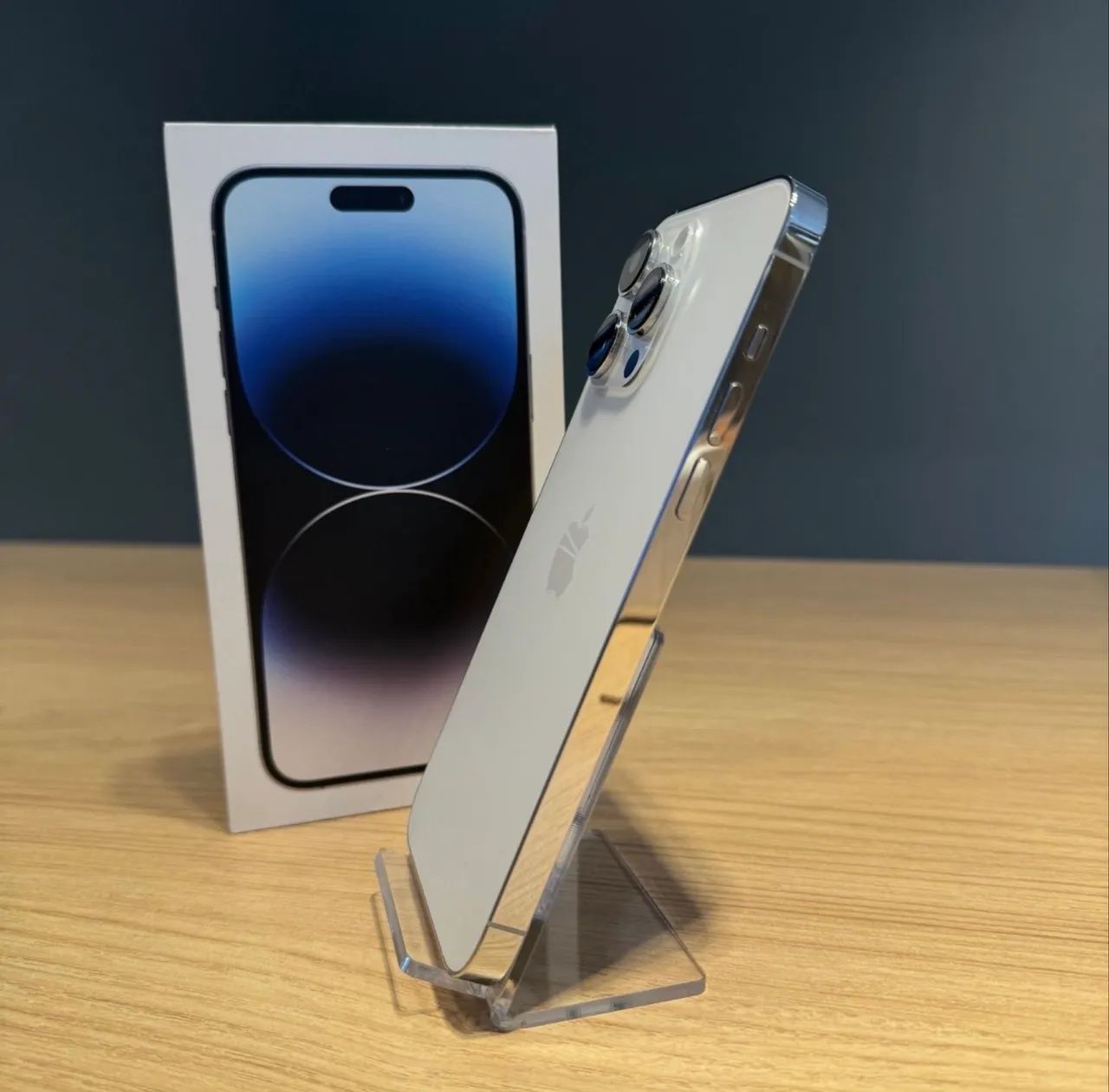 IPHONE 14 PRO MAX 128GB PRATA - Bateria 83% - Foto 2