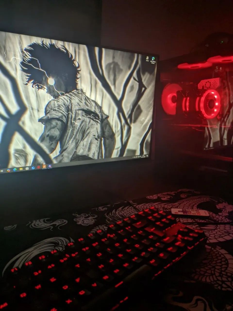 Teclado redragon kumaram red - Foto 5