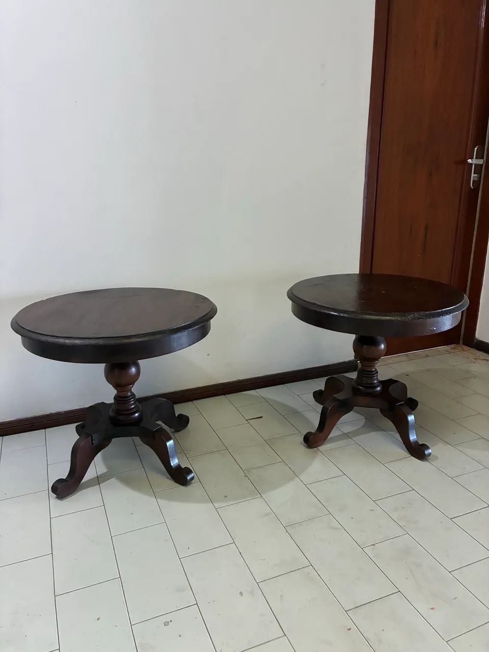Par de mesa lateral 