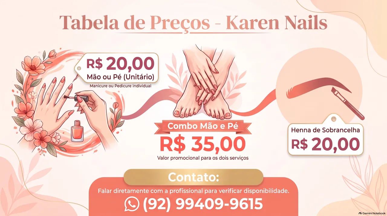 Manicure e Pedicure