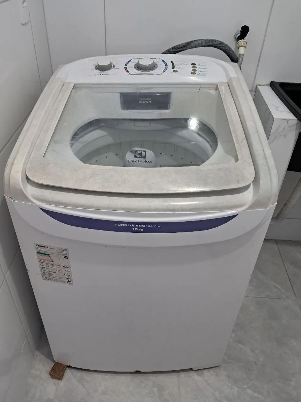 Máquina de Lavar Electrolux 15kg LTD15 - 220V (Funcionando Perfeitamente)