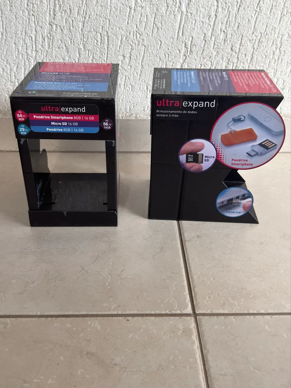 10 Displays em PS Preto (Lote 10 unidades) - Foto 3