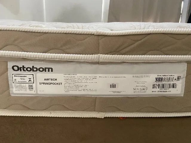 Vendo Cama box Ortobom - Foto 4