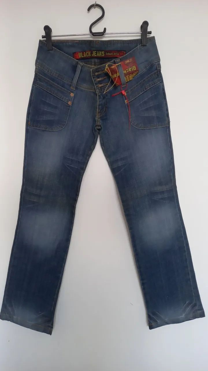 Calça jeans de alfaiataria e outras cores - Foto 4